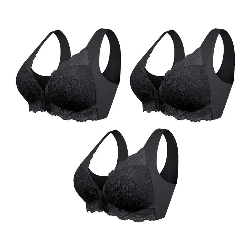Claire – Draadloze Beha Met Voorsluiting
