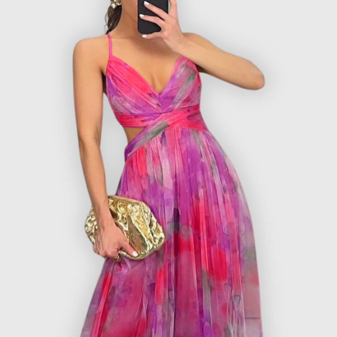 Maé – Lichte Zomerjurk Met Bloemenprint