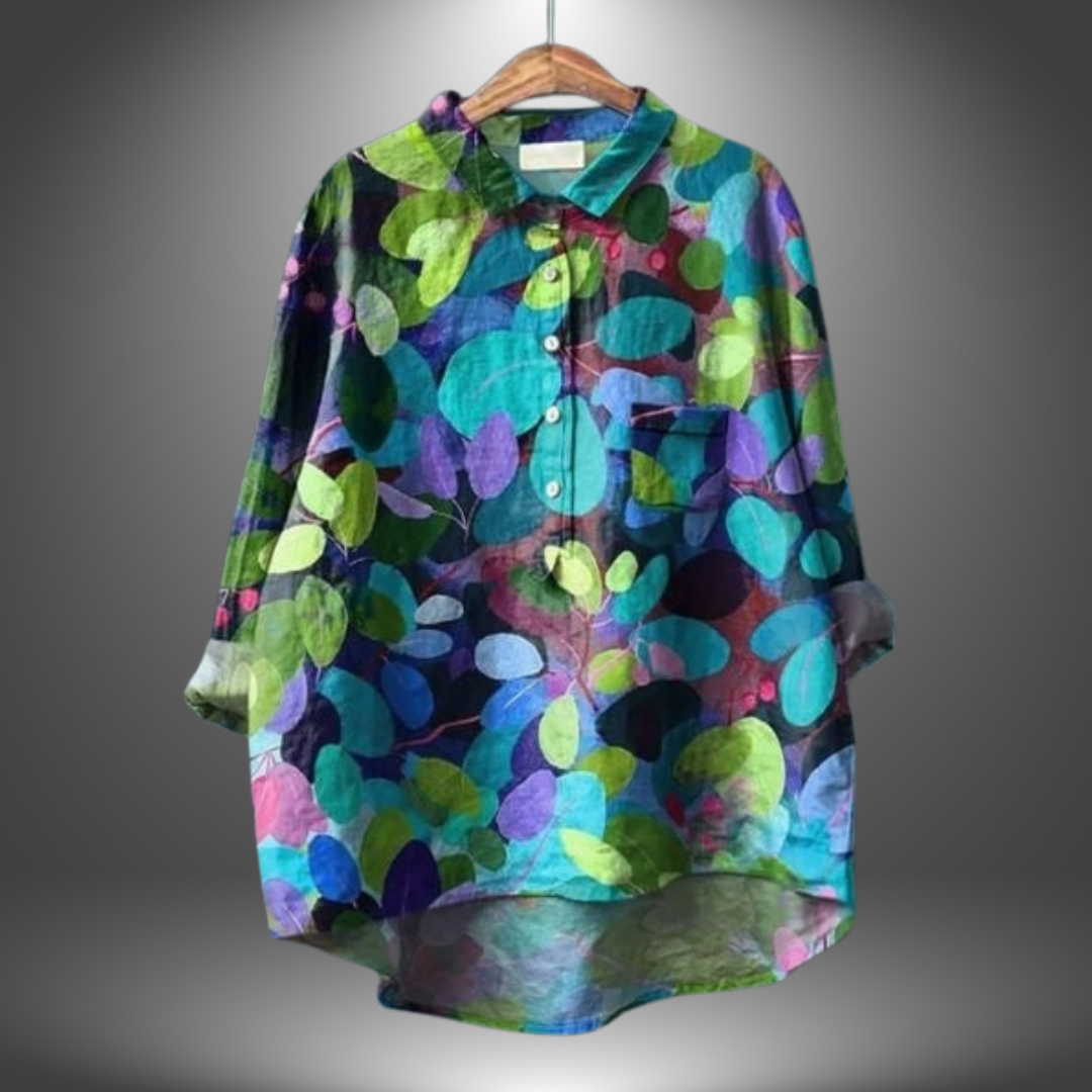 Amber | Elegante Bloemenblouse