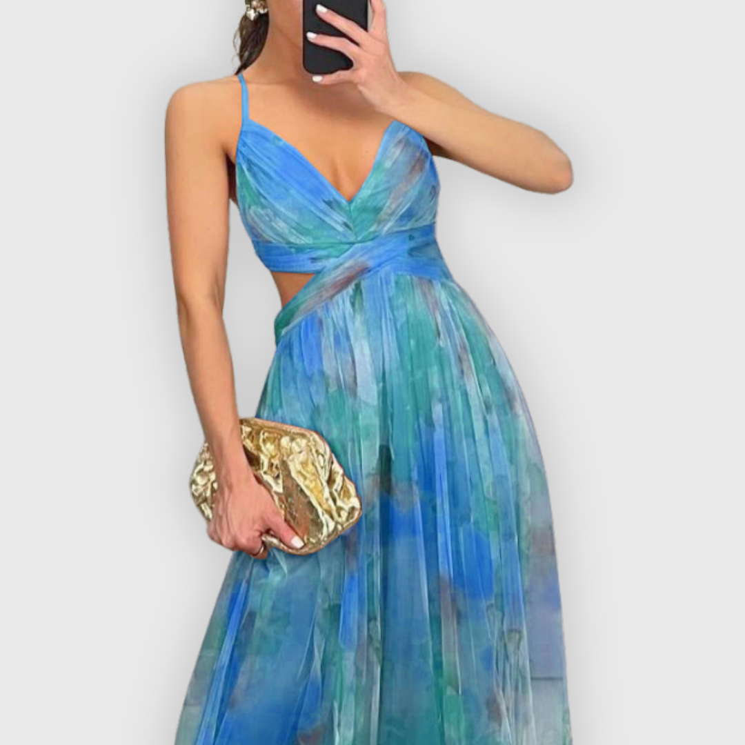 Maé – Lichte Zomerjurk Met Bloemenprint