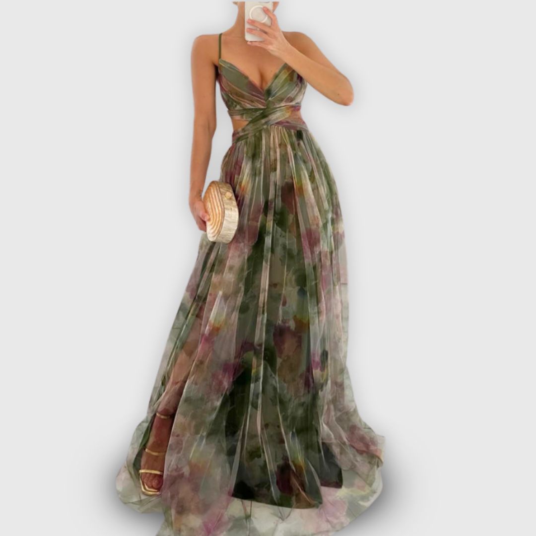 Maé – Lichte Zomerjurk Met Bloemenprint