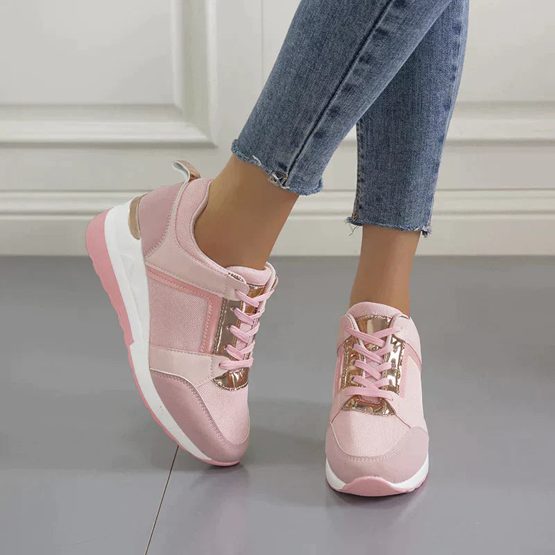 Maja™ | Comfortabele Sneakers met Hoge Hak