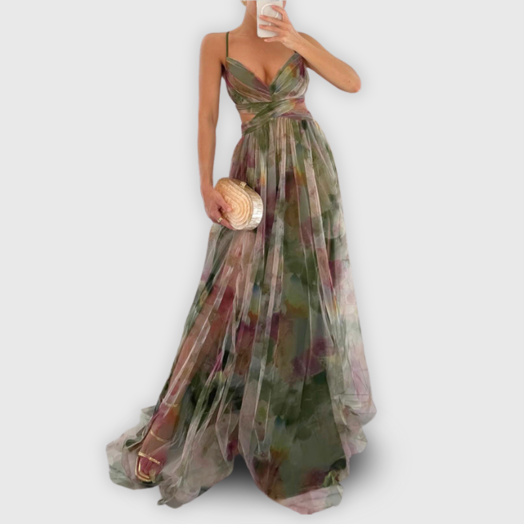 Maé – Lichte Zomerjurk Met Bloemenprint