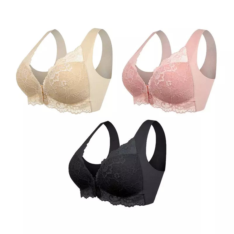 Claire – Draadloze Beha Met Voorsluiting