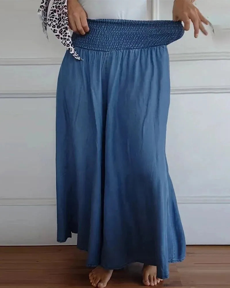 Sylvia – Comfortabele Hoge Taille Pantalon