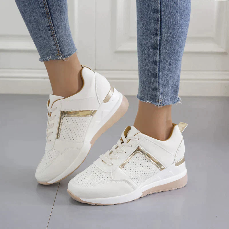 Maja™ | Comfortabele Sneakers met Hoge Hak