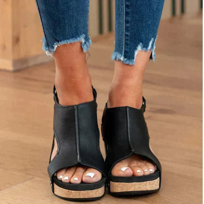 Astrid™ | Elegante en comfortabele sleehak sandaal