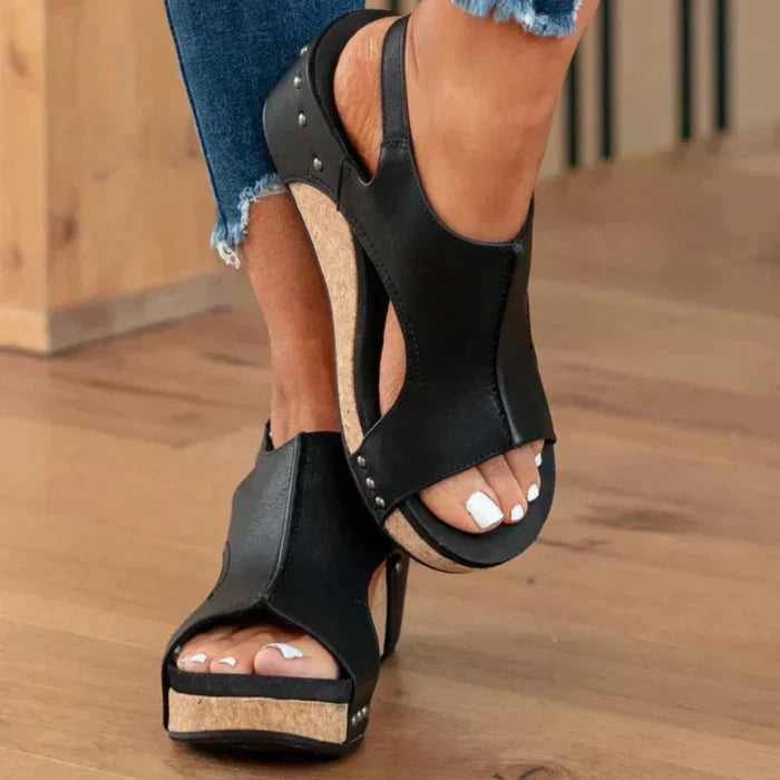 Astrid™ | Elegante en comfortabele sleehak sandaal