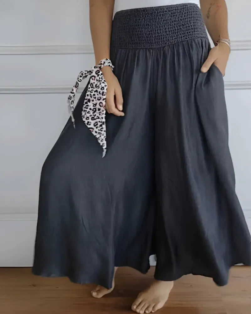 Sylvia – Comfortabele Hoge Taille Pantalon