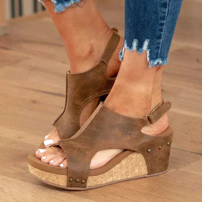 Astrid™ | Elegante en comfortabele sleehak sandaal