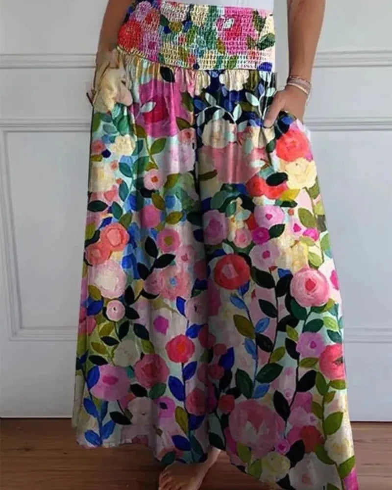 Sylvia – Comfortabele Hoge Taille Pantalon