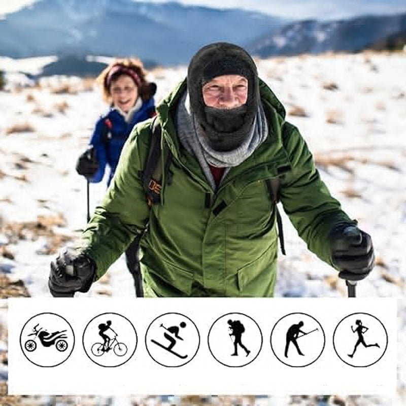 Fleezy™ - Warme pluchen fietsmuts (1+1 GRATIS!)