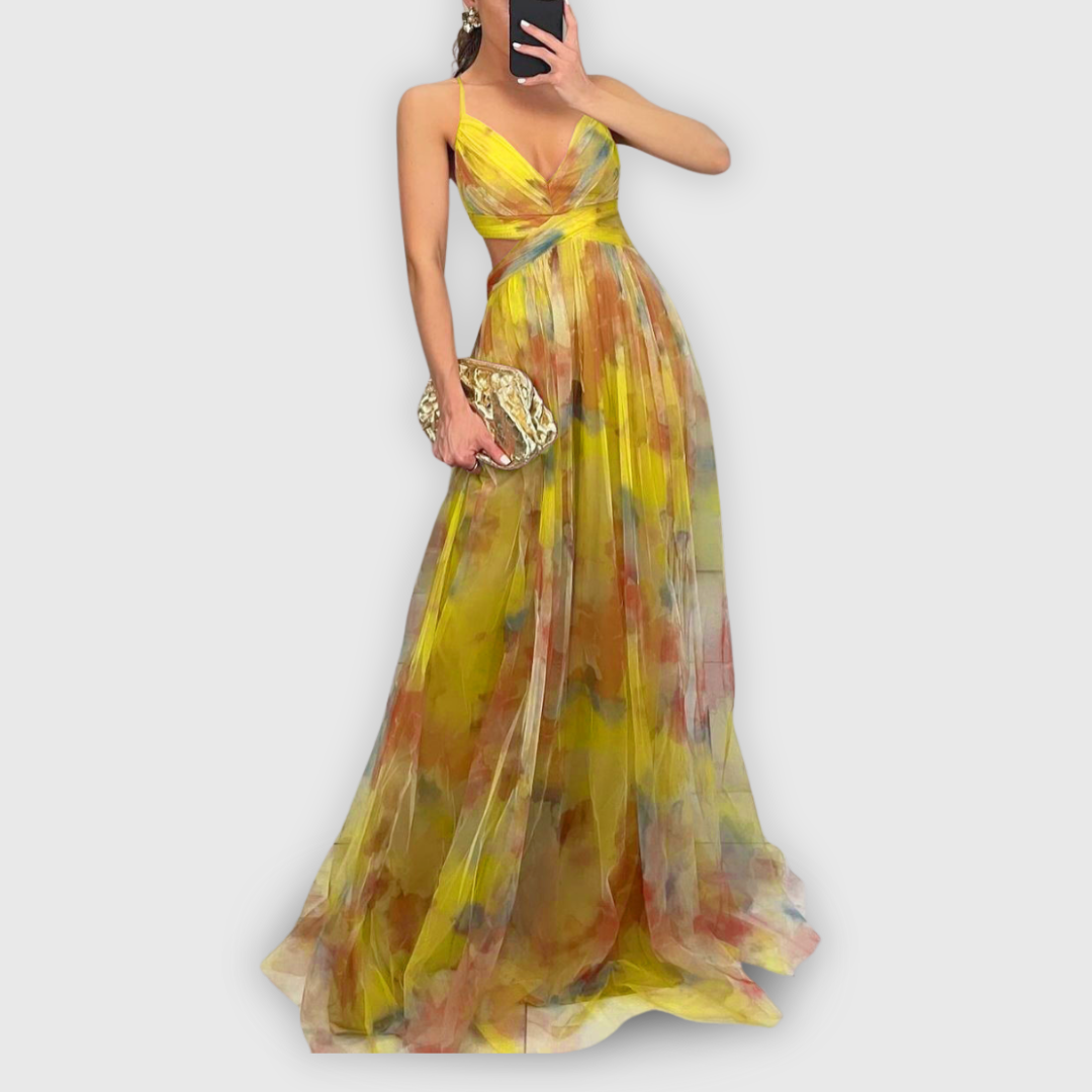 Maé – Lichte Zomerjurk Met Bloemenprint