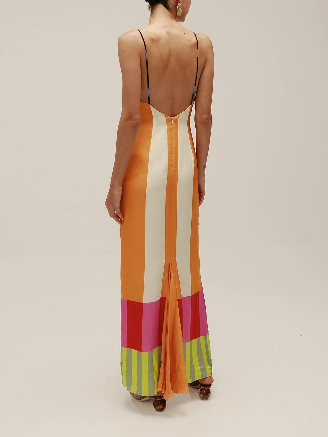VITTORIA | Lange zomerjurk met wikkelmodel