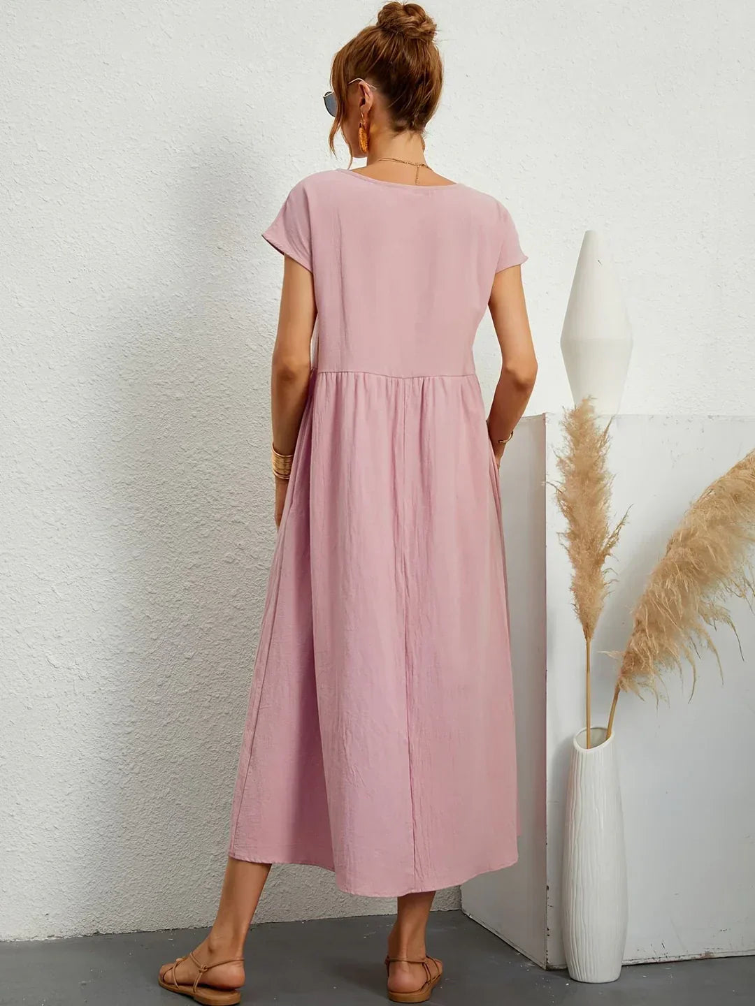 Elena - Elegante Zomerjurk Met Luchtige Pasvorm