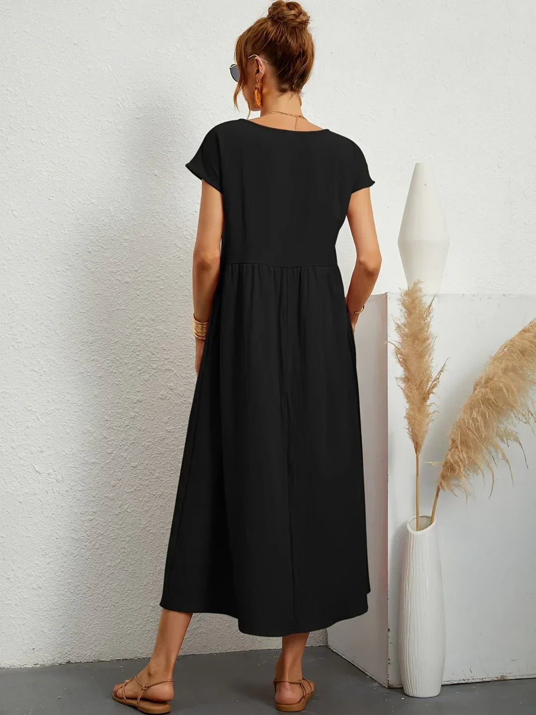 Elena - Elegante Zomerjurk Met Luchtige Pasvorm