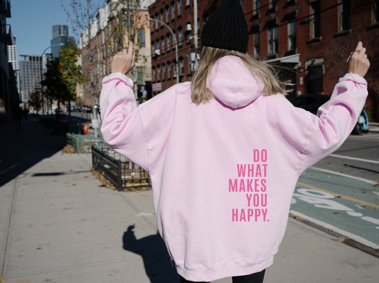Lina - Comfort Hoodie Met Inspirerende Touch