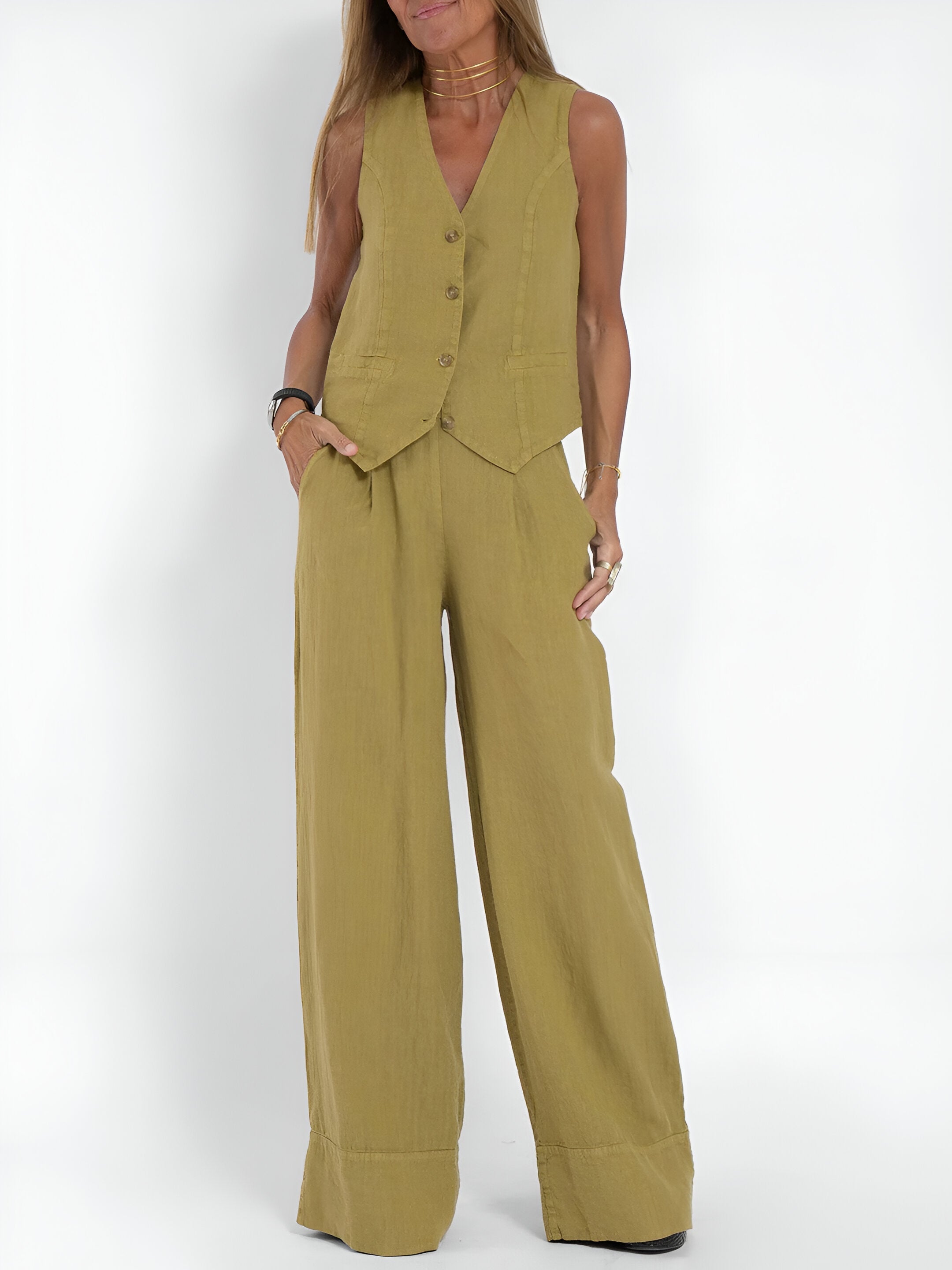 MARTINA | Elegante Damestop en Broek