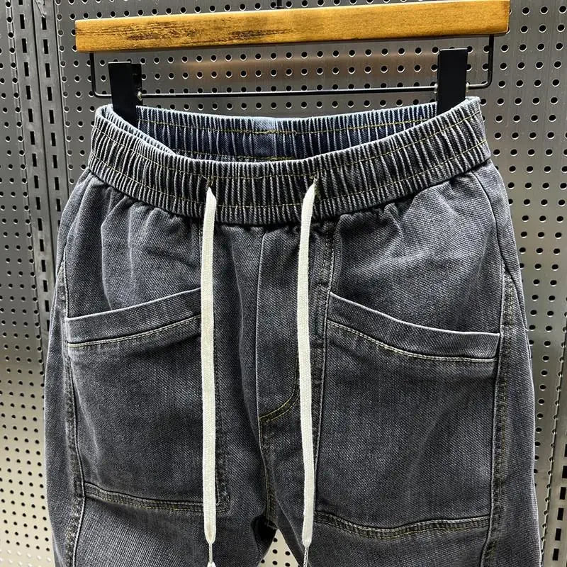 Laurent™ | Joggingbroek in denimstijl