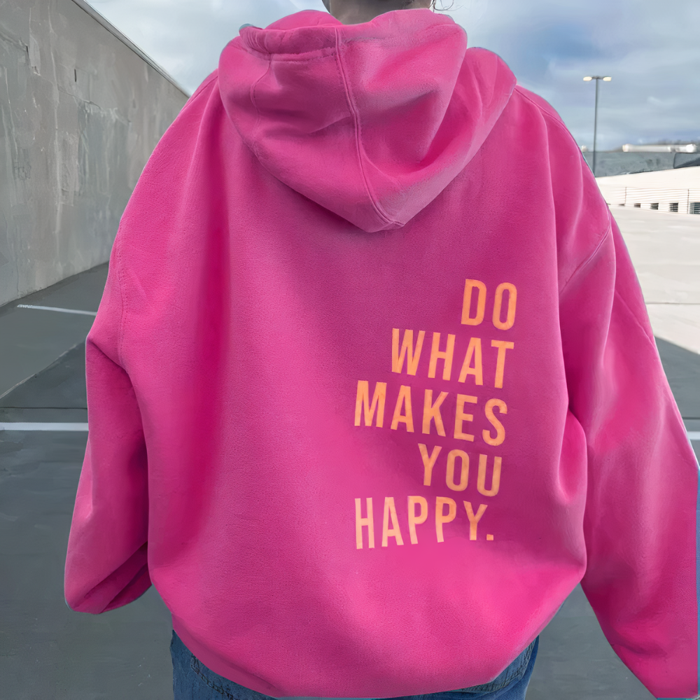 Lina - Comfort Hoodie Met Inspirerende Touch