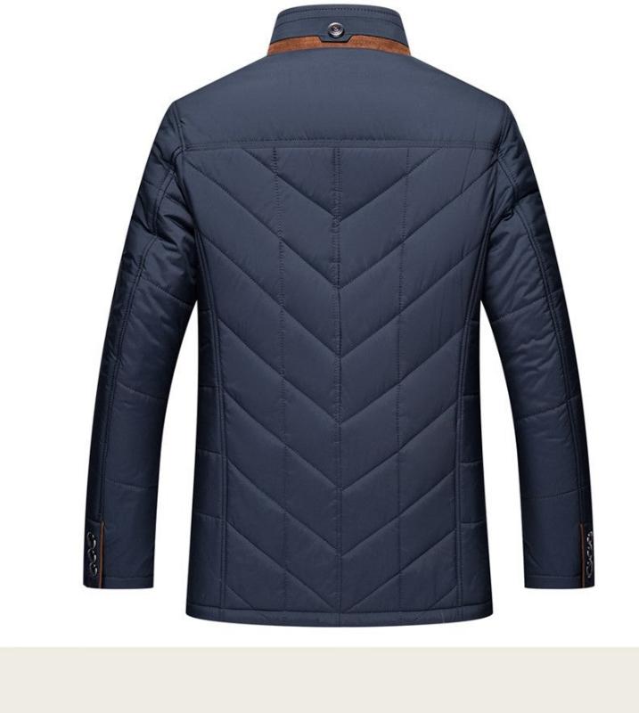 Solomon | Heren Winterjas met Opstaande Kraag