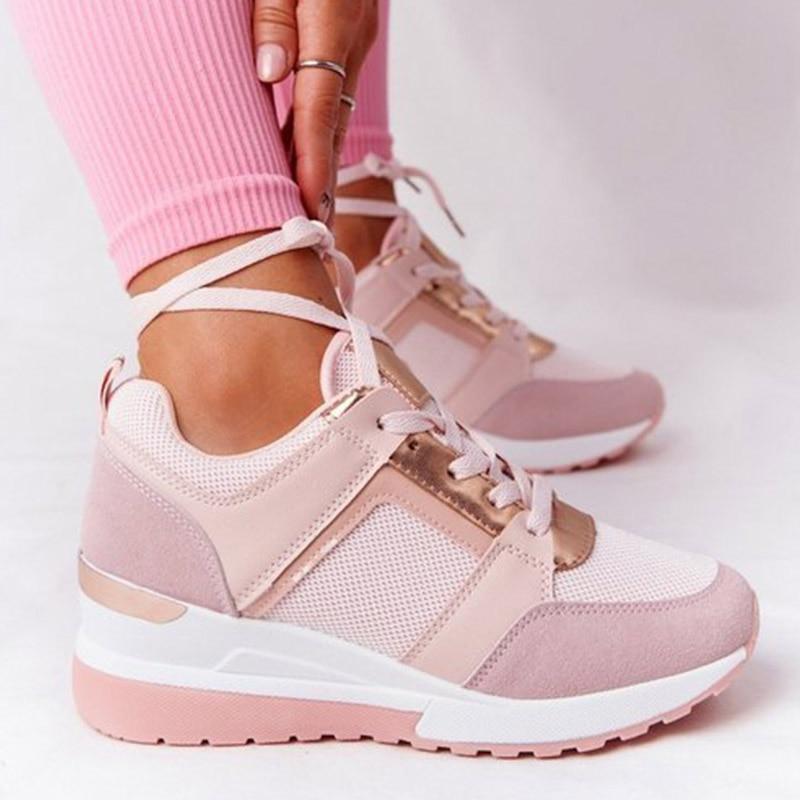 Maja™ | Comfortabele Sneakers met Hoge Hak